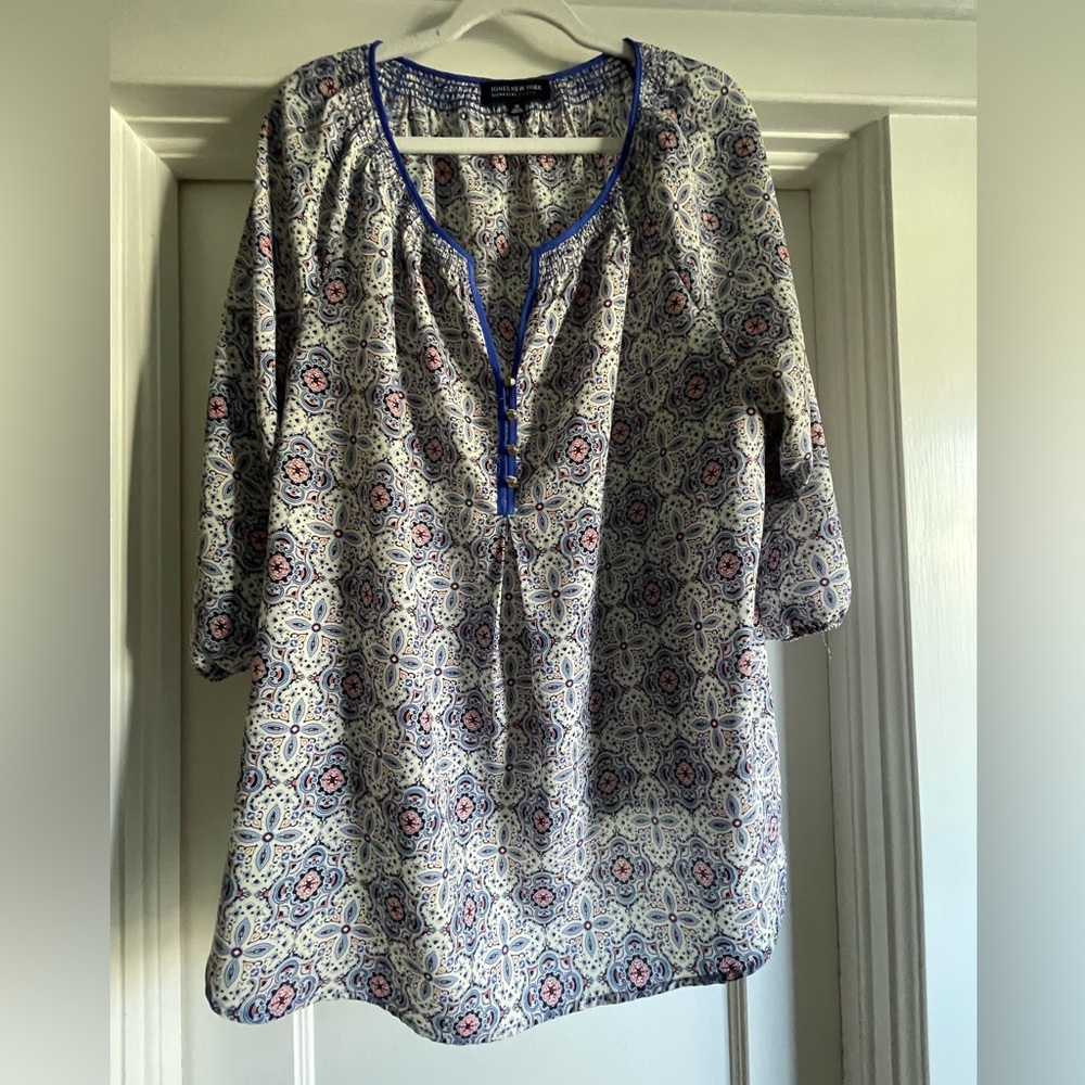 Silky Tunic Top, 3X